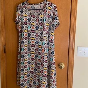 LuLaRoe Minnie Mouse Carlie. Size XL.